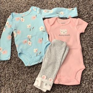 Carter’s three piece set